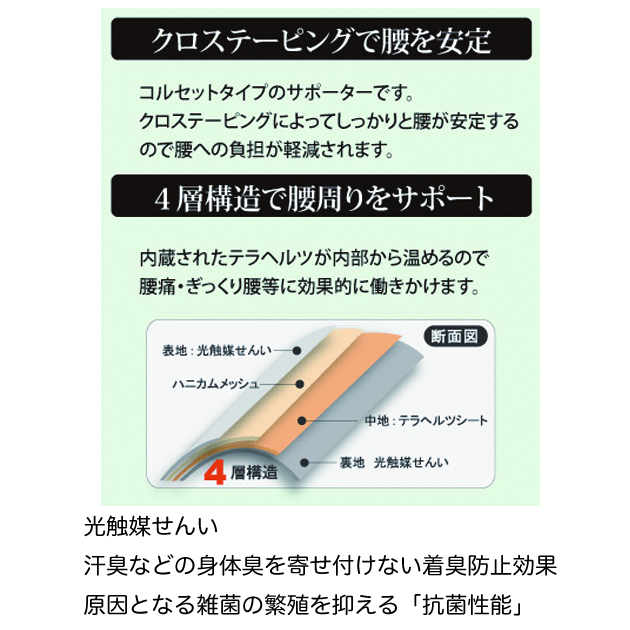 腰回りをしっかりサポート コルセットタイプのクークチュール テラビューティ ウエストサポーターmサイズ 1枚入り Tb 013m 腰コルセット 腰回りをしっかりサポート コルセットタイプのクークチュール テラビューティ ウエストサポーターmサイズ 1枚入り Tb 013m 腰コルセット